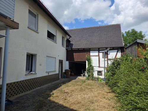 Einfamilienhaus + Scheune in 97502 Euerbach-Obbach (ID 10619) - Einfamilienhaus Euerbach Euerbach | Angebot:27137450